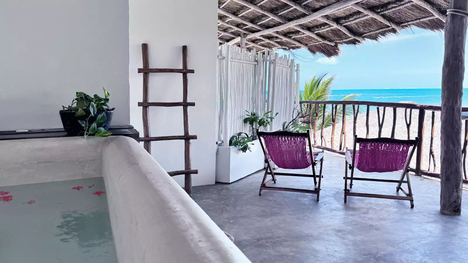 Suite con vista al mar + Piscina en terraza privada - 1
